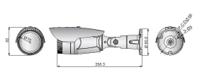 HD-SDI バレットカメラ