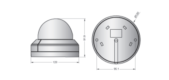 HD-SDI ドームカメラ