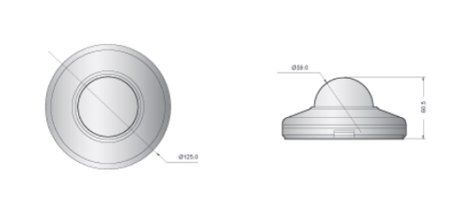 HD-SDI フラットPTDカメラ
