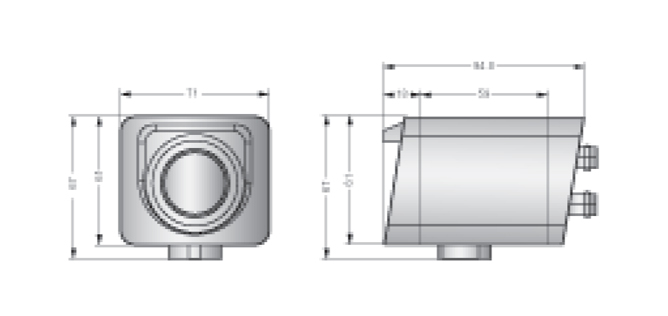 HD-SDI ボックスカメラ