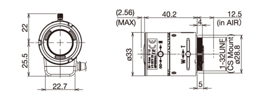 オートアイリスバリフォーカルレンズ